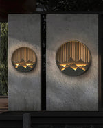 Mountain Outdoor Wall Lamp
