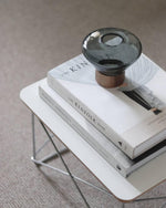Bois Table Lamp – Handcrafted Wood & Blown Glass Designer Lamp