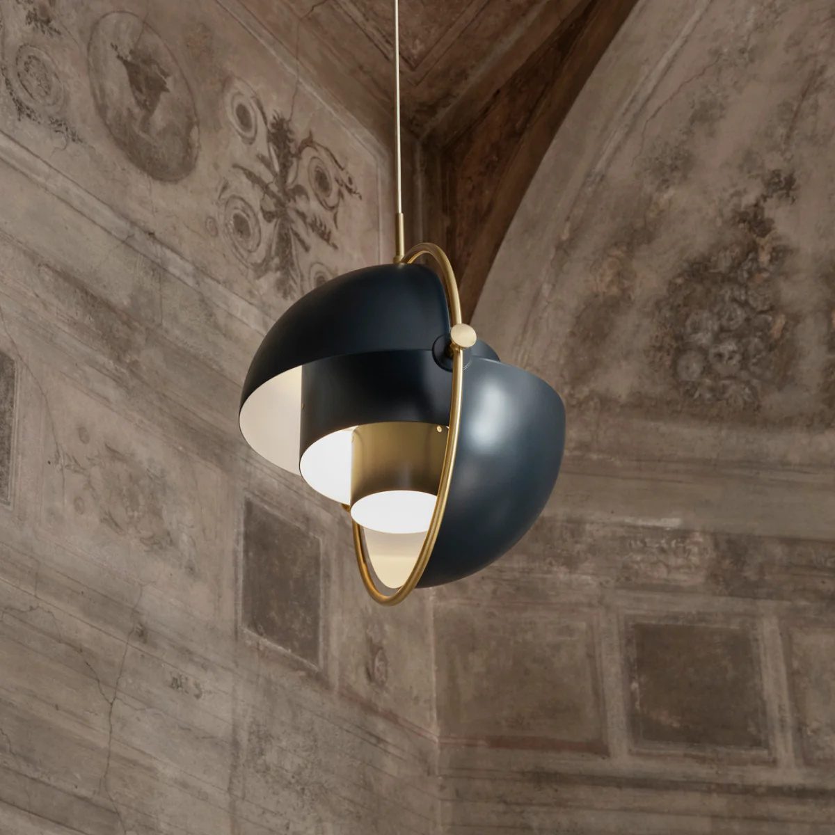 Deformed Ball Pendant Light