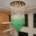 Multicolor Crystal Stone Chandelier