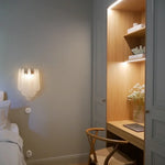 Murano Petals White Wall Light