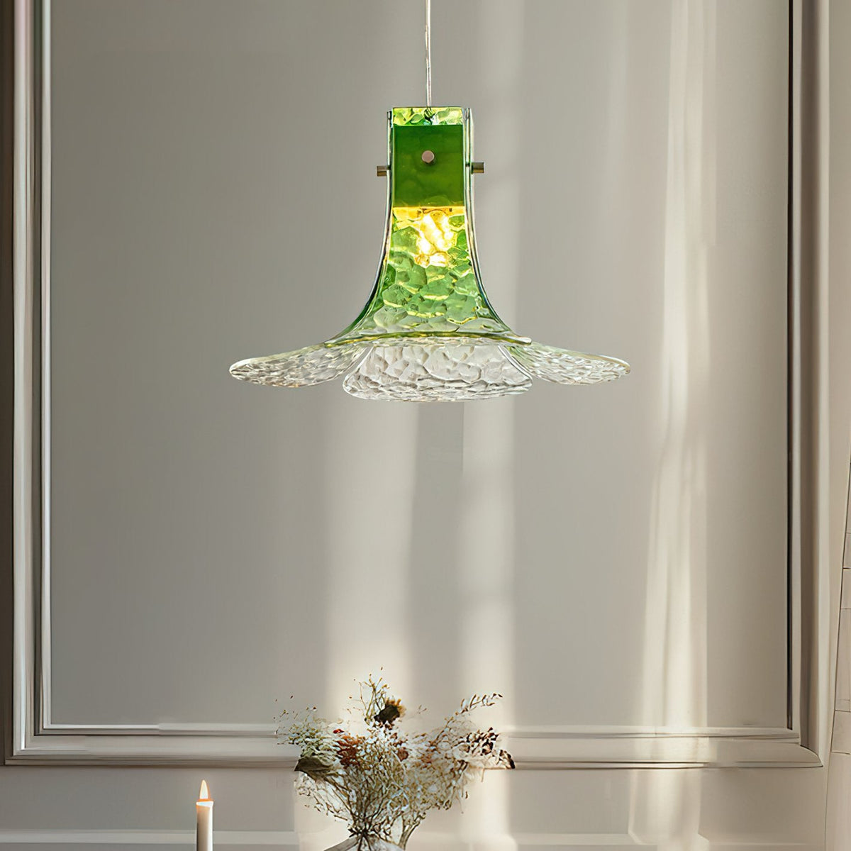 Murano Flower Pendant Lamp