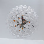 Glass Dewdrop Chandelier – Modern Art Glass Pendant Light for Dining Room and Foyer
