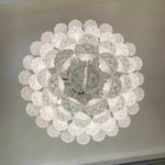 Glass Dewdrop Chandelier – Modern Art Glass Pendant Light for Dining Room and Foyer