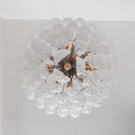 Aurelia Glass Droplet Chandelier – Modern Waterfall Pendant Light for Dining Room and Foyer