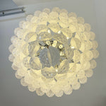 Aurelia Glass Droplet Chandelier – Modern Waterfall Pendant Light for Dining Room and Foyer
