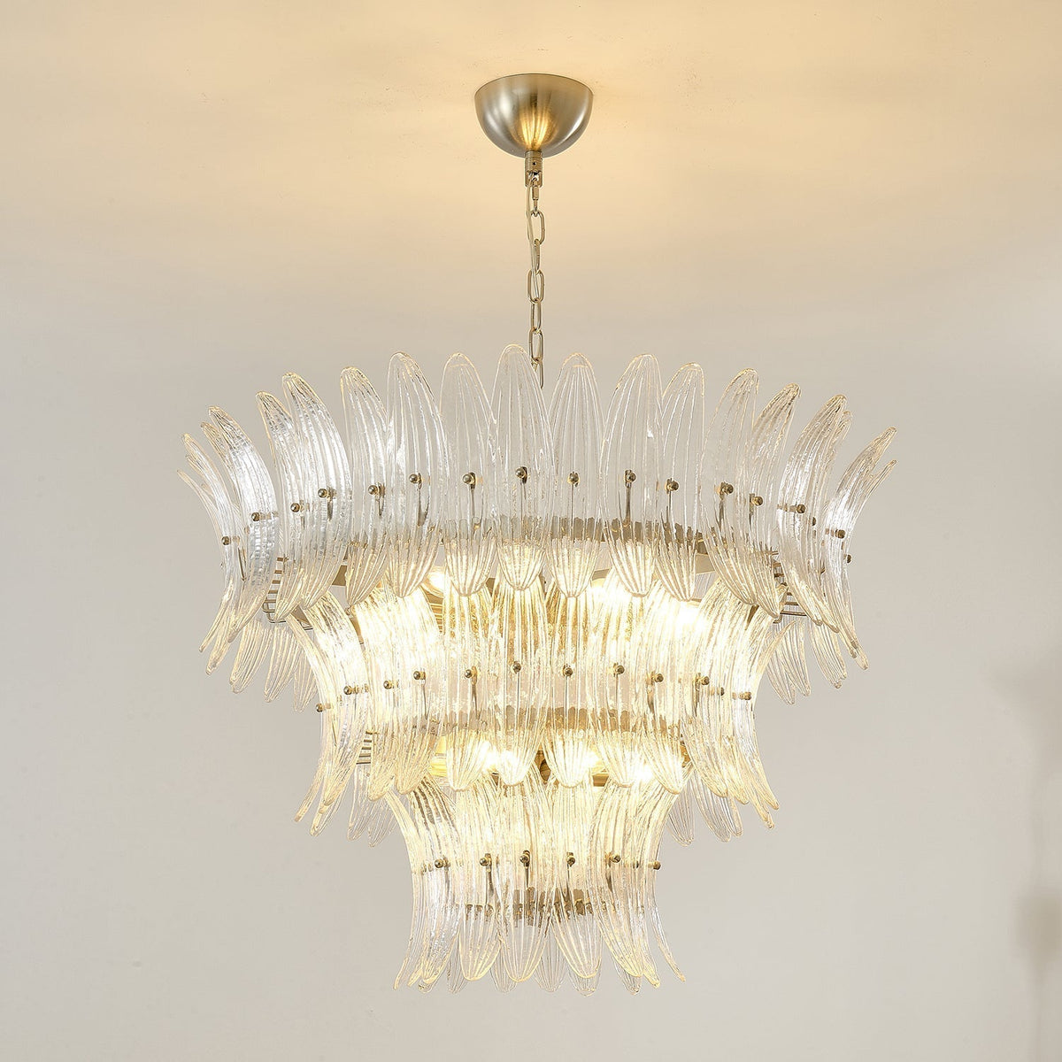 Murano Palmette Crown Chandelier