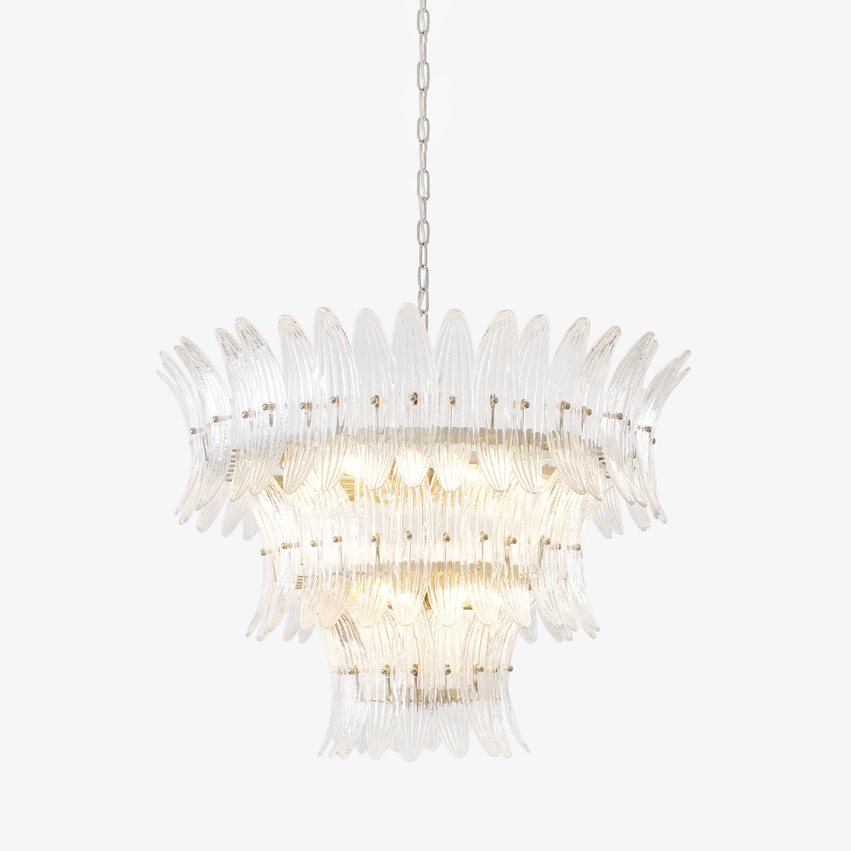 Murano Palmette Crown Chandelier
