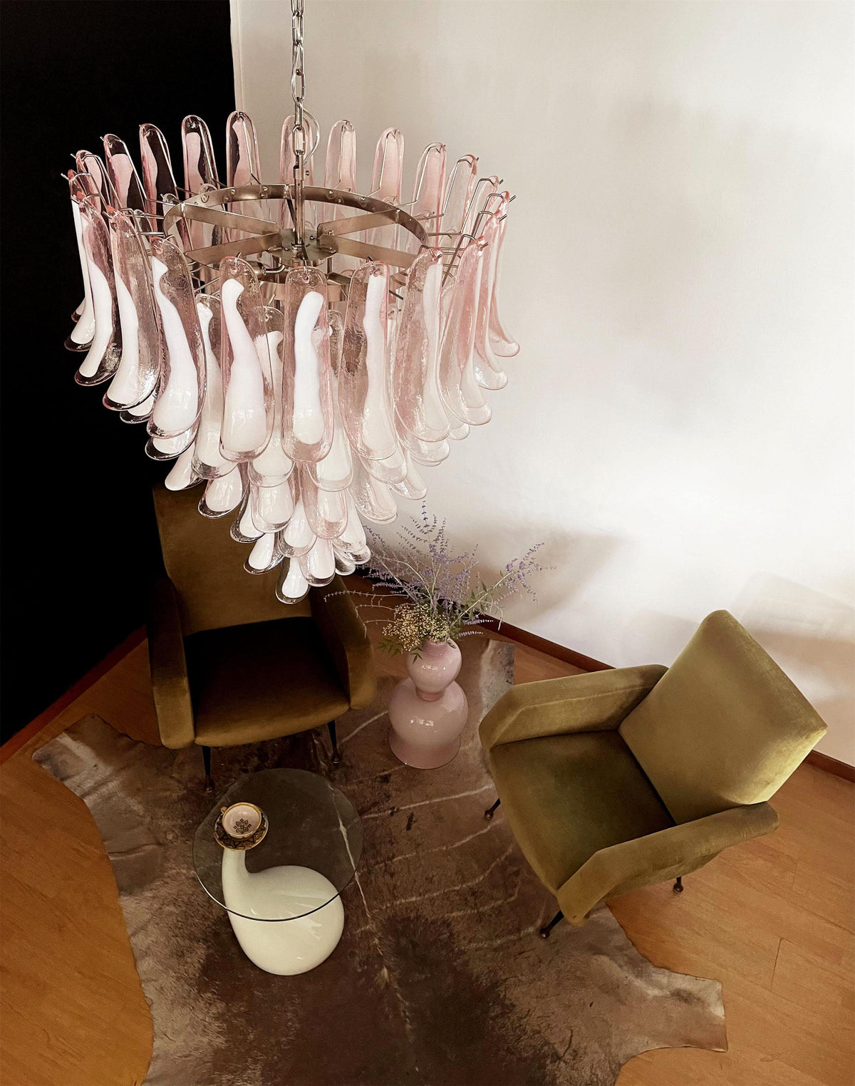 murano-petal-chandelier