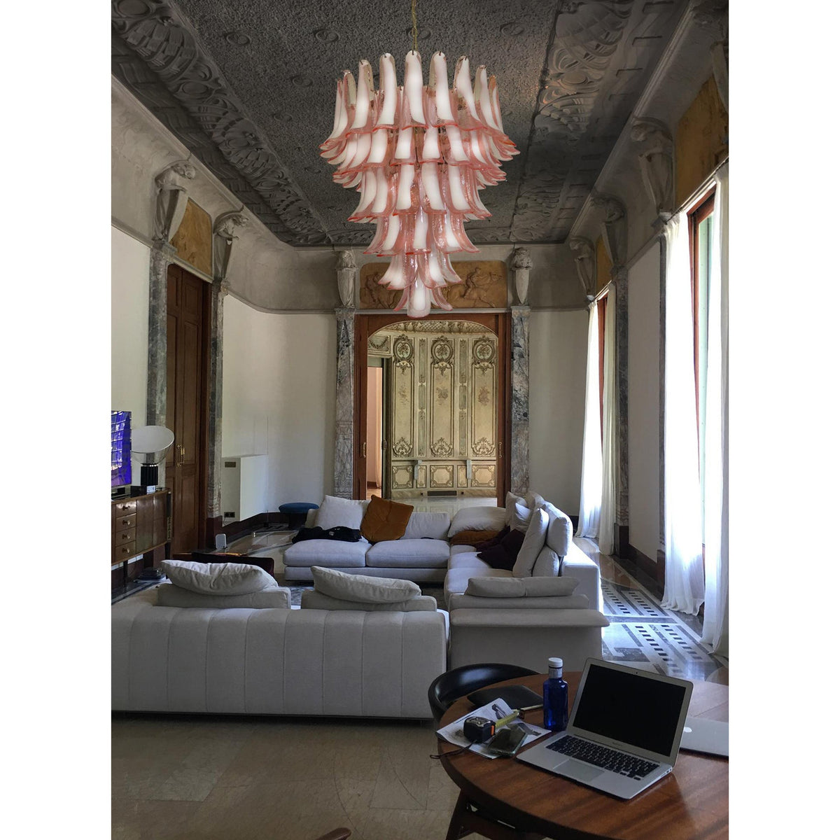 murano-petal-chandelier