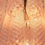 Pink Glass Dewdrop Chandelier | Modern Designer Lighting