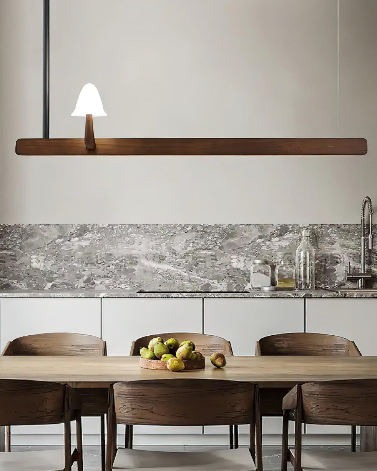 mushroom-beam-chandelier