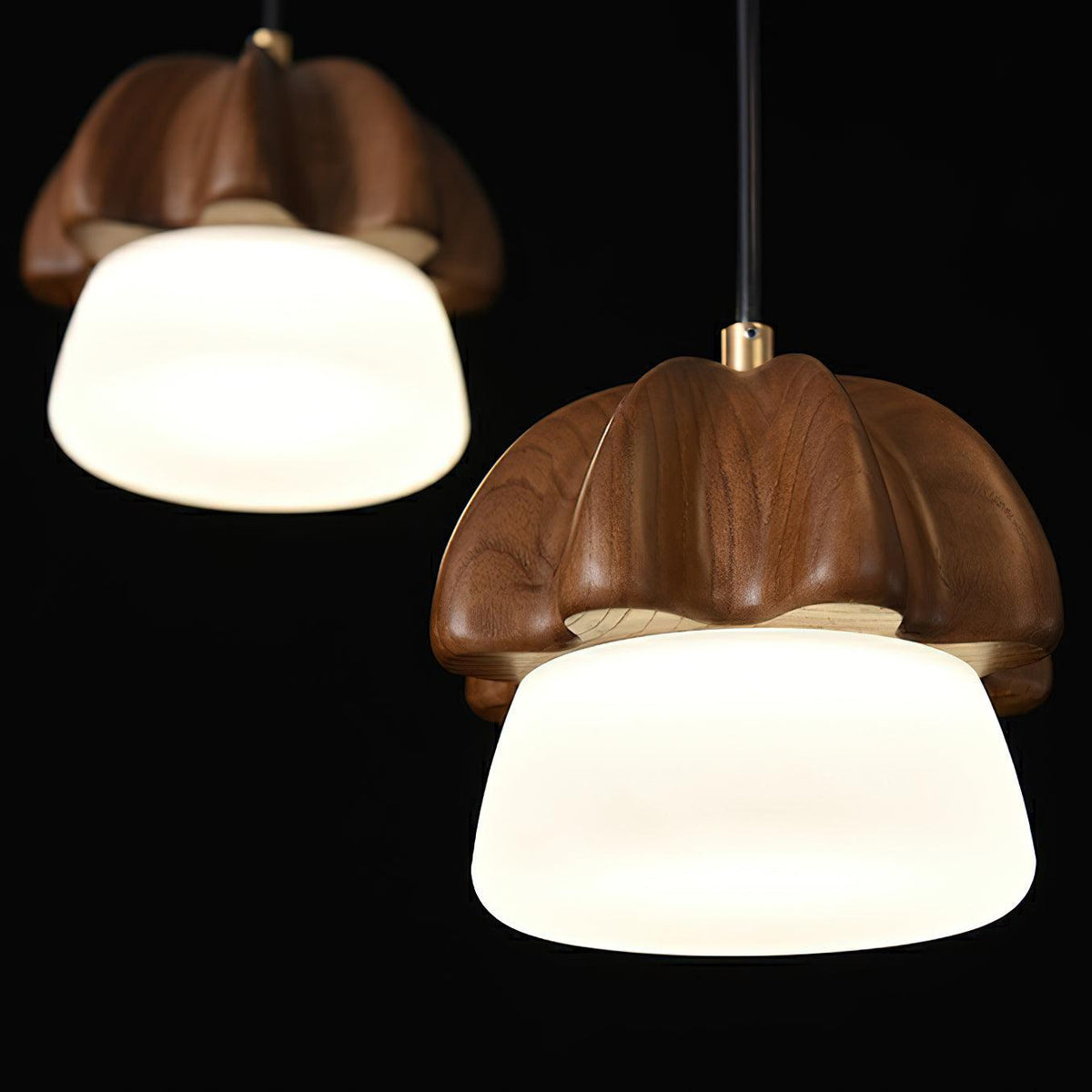 mushroom-cluster-chandelier
