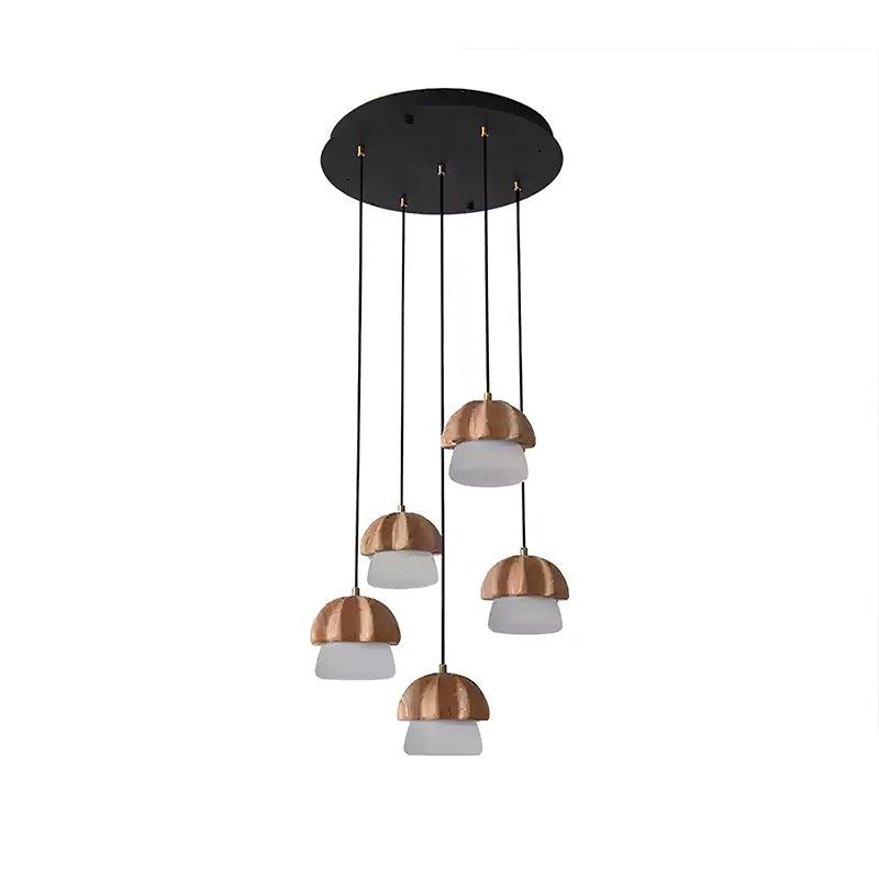 mushroom-cluster-chandelier