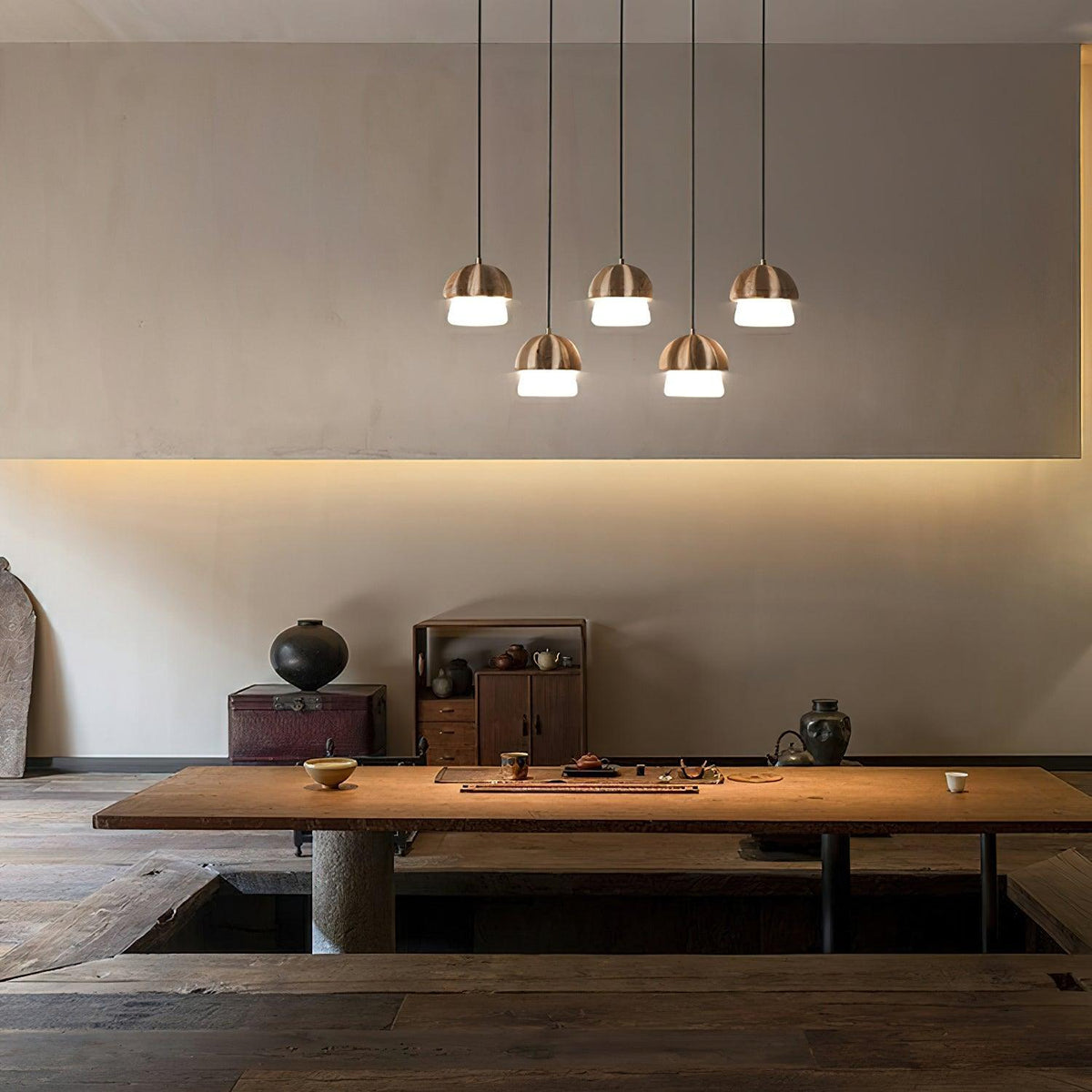 mushroom-cluster-chandelier