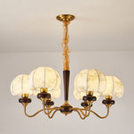 Mushroom Fabric Chandelier – Vintage-Inspired Designer Ceiling Light