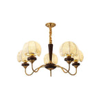 Mushroom Fabric Chandelier – Vintage-Inspired Designer Ceiling Light