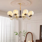 Mushroom Fabric Chandelier – Vintage-Inspired Designer Ceiling Light
