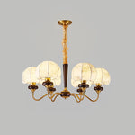 Mushroom Fabric Chandelier – Vintage-Inspired Designer Ceiling Light