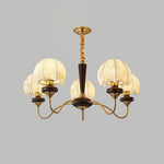 Mushroom Fabric Chandelier – Vintage-Inspired Designer Ceiling Light