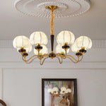 Mushroom Fabric Chandelier – Vintage-Inspired Designer Ceiling Light