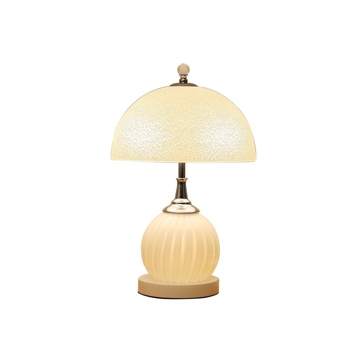 Mushroom Glass Table Lamp