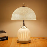 Mushroom Glass Table Lamp