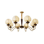 Mushroom Head Chandelier
