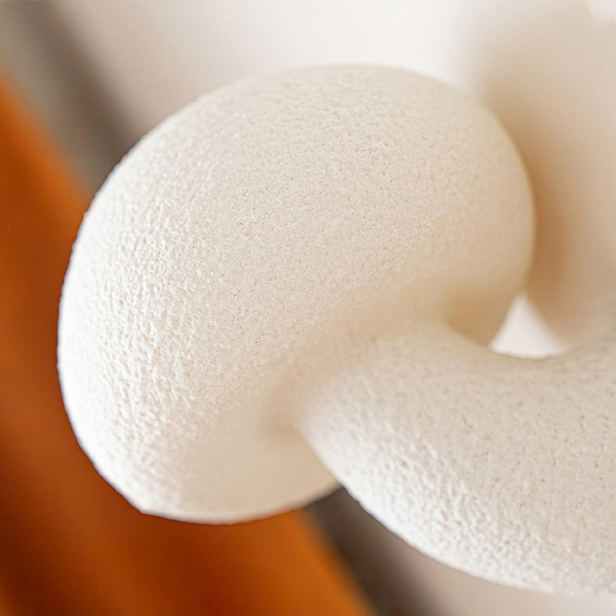 Mushroom Resin Plug In Wall Lamp