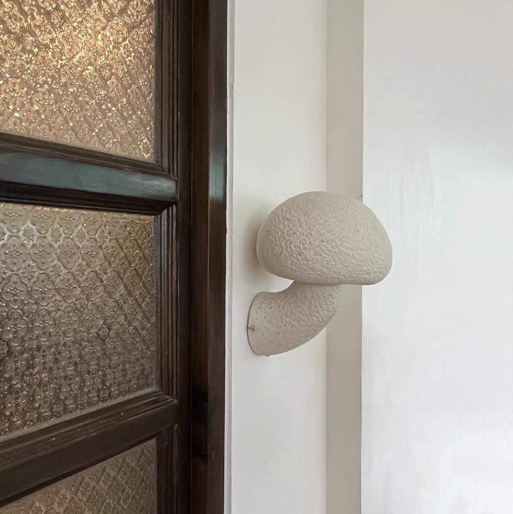 Mushroom Resin Plug In Wall Lamp