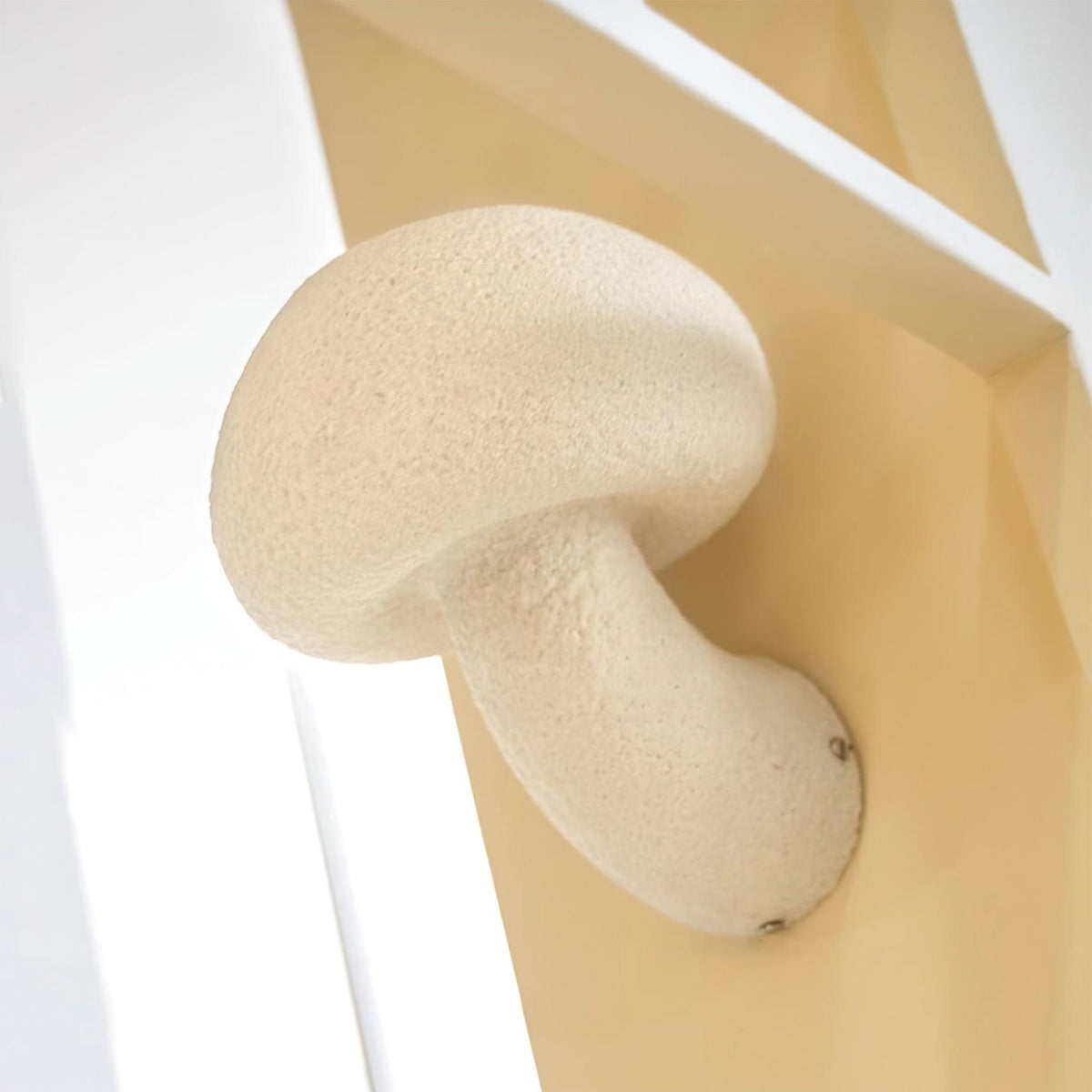 Mushroom Resin Plug In Wall Lamp