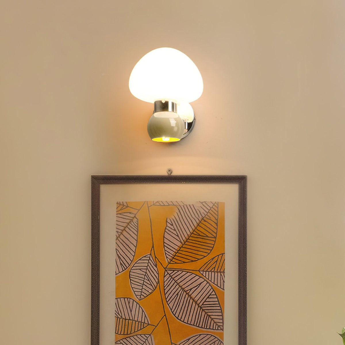 Mushroom Wall Light