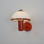 Seren Mushroom Oak Wall Lamp
