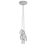 Mussels Cluster LED Chandelier – Modern Glass Pendant Light for Dining Room and Living Room