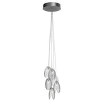 Mussels Cluster LED Chandelier – Modern Glass Pendant Light for Dining Room and Living Room