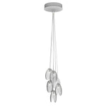Mussels Cluster LED Chandelier – Modern Glass Pendant Light for Dining Room and Living Room