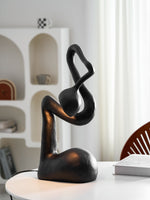 Myrrh Sculptural Table Lamp – Modern Art Deco LED Accent Light