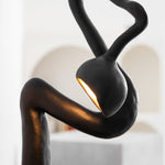 Myrrh Sculptural Table Lamp – Modern Art Deco LED Accent Light