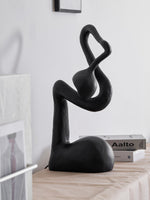Myrrh Sculptural Table Lamp – Modern Art Deco LED Accent Light