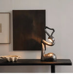 Myrrh Sculptural Table Lamp – Modern Art Deco LED Accent Light