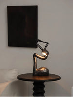 Myrrh Sculptural Table Lamp – Modern Art Deco LED Accent Light