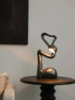 Myrrh Sculptural Table Lamp – Modern Art Deco LED Accent Light