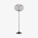 Metallic Meshwork Floor Lamp – Modern Sculptural LED Floor Lamp for Living Room & Bedroom