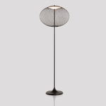 Metallic Meshwork Floor Lamp – Modern Sculptural LED Floor Lamp for Living Room & Bedroom