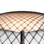 Metallic Meshwork Floor Lamp – Modern Sculptural LED Floor Lamp for Living Room & Bedroom