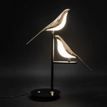 Chic Double Bird Table Lamp