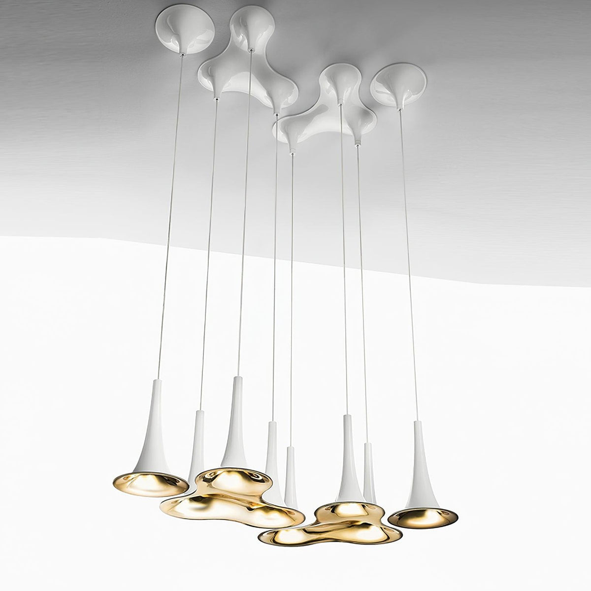 Nafir Modern Acrylic Pendant Light for Dining Room and Living Room