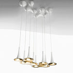 Nafir Modern Acrylic Pendant Light for Dining Room and Living Room