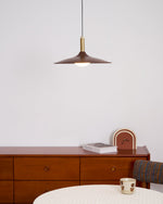 Crane Swing Arm Pendant Light – Modern LED Pendant Lamp with Brass Accents