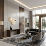 Nayra Alabaster Wall Sconce – Sculpted LED Wall Light in Natural Stone